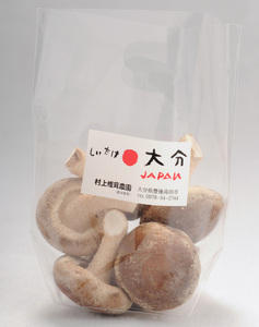 大分県産国東半島の恵み生椎茸　スタンドパック25袋入り