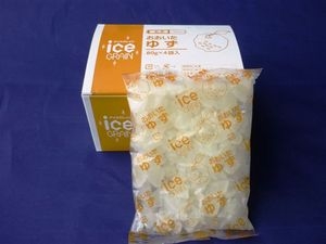佐伯海産株式会社 ｜ アイスグレイン　ゆず　80g×4袋(家庭用果汁氷)