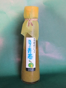 有限会社　てづくりおやつの店 ｜ 液体柚子酢こしょう　ユズの青春