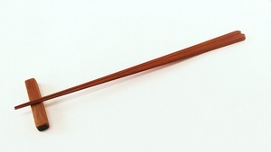 木の蔵　仙遊 ｜ 竹箸(拭き漆仕上げ)23.0cm
