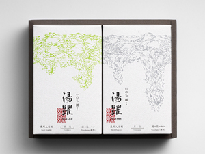 ヤングビーナス薬品工業株式会社 ｜ 湯躍 【緑光・月白】化粧箱セット